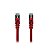 Cabo de Rede Ftp Patch Cord Cat-5E - 2M - Vermelho - Imagem 3