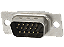 Conector DB15 VGA Fêmea - Imagem 2