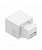 Conector Keystone USB 5V 2.1A Dutotec - Branco - Imagem 1