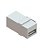 Conector Keystone USB Tipo C Emenda Dutotec - Branco - Imagem 1