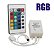 Controlador RGB sem fio + Controle Remoto 24 teclas para Fita Led 5050 c/conector - Imagem 1