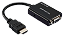 Conversor Hdmi M X Vga F Com Saída Áudio Multilaser - Imagem 1