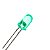 Led De Alto Brilho 5mm Verde - Imagem 1