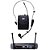 Microfone Sem Fio MXT UHF 10BP Headset Lapela - Imagem 2
