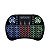 Mini Teclado Exbom, Wireless iluminado, Mouse Touch - BK-BTI8leds - Imagem 1