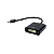 Conversor Mini Displayport X Dvi Femea 15Cm. - Imagem 1