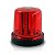GIROFLEX LED 12V 24 LEDS BASE C/IMA VERMELHO - Imagem 1