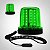 GIROFLEX LED 12V 24 LEDS BASE C/IMA VERDE - Imagem 1