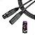 Cabo de Microfone Ninja LW B XLR Macho x XLR Fêmea 9,15m Santo Angelo - Imagem 2