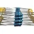 Resistor 2.2 Ohms 2W PTH Carbono - Imagem 1