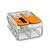 Conector de Emenda 2 Vias 221-412 Wago - Imagem 1