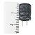 Capacitor Eletrolitico Epcos B41821 1000uF 16V 10x16mm - Imagem 2