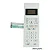 Membrana Microondas Philco PMO 28 BB Branca 25,4x8,4cm - Imagem 1