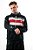 Blusa Moletom Fechado com Capuz Polo USA Listra no peito - Imagem 3
