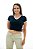 Cropped Canelado Decote V com Vies - Imagem 1