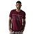 Camiseta Hang Loose Micro Stripe Bordô - Imagem 1