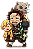😩 Tanjiro Exausto – Coleção Chibi - Imagem 1