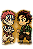 🔥 Tanjiro x Akaza – Coleção Chibi - Imagem 1