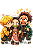 💛 Zenitsu Beijo Surpresa – Coleção Chibi - Imagem 1