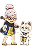 👵🐱 Seiko & Turbo – DanDaDan - Imagem 1