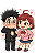 ❤️👓 Momo & Okarun Apaixonados – DanDaDan - Imagem 1