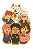 👥✨ Turma Reunida – DanDaDan Chibi - Imagem 1