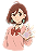 👧✨ Momo Minimalista – Coleção DanDaDan - Imagem 1
