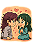 ✨💕 Momento Aconchegante Chibi – Jinshi & Maomao | Diário de uma Apotecária - Imagem 1