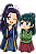 ✨😂 Amor e Teimosia Chibi – Jinshi & Maomao | Diário de uma Apotecária - Imagem 1