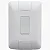 Conjunto Interruptor Simples 6A/250V Aria Branco 57241/001 - Imagem 1