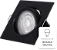 Spot Led Emb Quadrado Preto 5W Neutro 4000K - Imagem 1