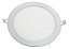 Plafon de Led Embutir Redondo 24W 3000k Branca - Imagem 1