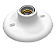 Plafon de Pvc Branco  E-27 - Imagem 1
