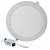 Plafon de Led Redondo Embutir 6W 6500k Branca - Imagem 1