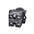 Chave Seletora Plastica Knob Longo e curto 2P Com Retorno Por Mola 2NA - Imagem 3