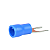 Terminal Forquilha Azul 2,5mm Furo 4.3mm - Imagem 2