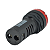 Buzzer Visual/Sonoro Vermelho 70DB Led 22MM 220VCA AD22 - Imagem 2