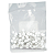 Terminal Tubular Duplo 0,75MM Cinza/Branco 100PC - Imagem 4