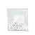 Terminal Tubular Simples 0,75MM Cinza/Branco Pacote 100PC - Imagem 3