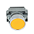 Botao de Impulso Metalico Amarelo 22MM 1NA - Imagem 1