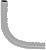 Curva Pvc Cinza 3/4" x 90º Hidrossol - Imagem 1