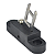 Atuador T3 Metalico P/Chave Seguranca Base Plastica - Imagem 2