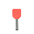 Terminal Tubular Duplo 1,0MM Vermelho 100pc - Imagem 1