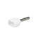 Terminal Tubular Duplo 0,50MM Branco - Imagem 2