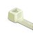 Abracadeira de Nylon 2,5 x 200MM Branca T18L Hellermann PCT 100UN - Imagem 1