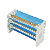 Bloco de distribuicao modular 15 furos  6 a 25mm azul 4 barramento - Imagem 3