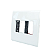 Tramont. Liz Placa 4x4 4-Posto Branca 57106/026 - Imagem 2