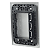Tramont. Liz Placa 4x2 Cega Branca 57106/201 - Imagem 4