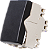 Modulo Interruptor Simples 10A Preto Ebony - Imagem 1