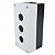 Caixa 3 Furo 22ømm- Sem Botao - Vazia Tampa Cinza  Bx1/3 sibratec - Imagem 2